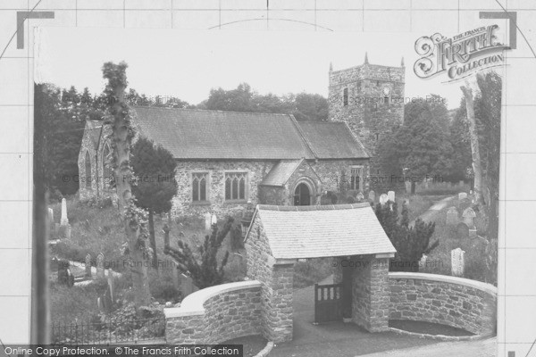 Photo of Llanrhaeadr Ym Mochnant, The Church c.1955
