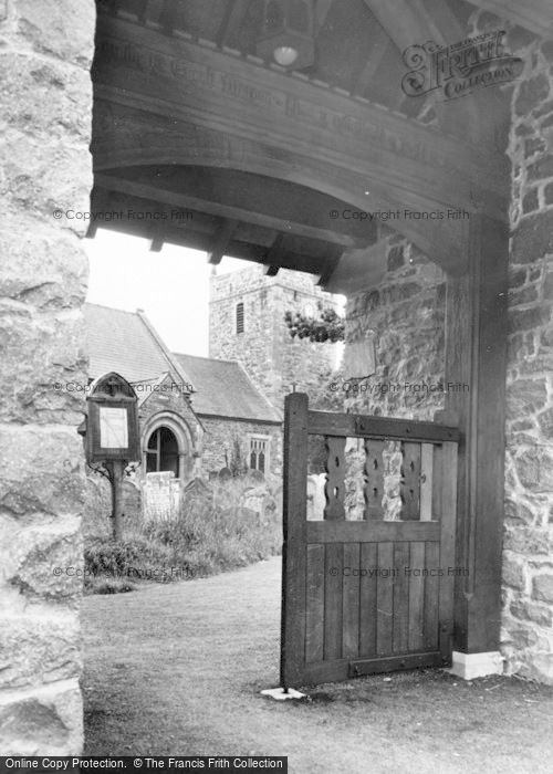 Photo of Llanrhaeadr Ym Mochnant, The Lychgate c.1955