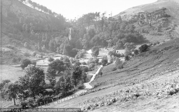 Photo of Llanrhaeadr Ym Mochnant, The Mountain Above The Falls c.1960