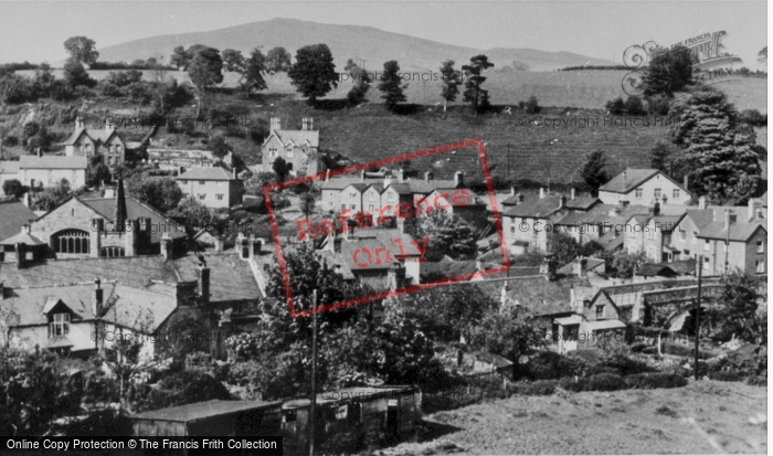 Photo of Llanrhaeadr Ym Mochnant, The Village c.1960