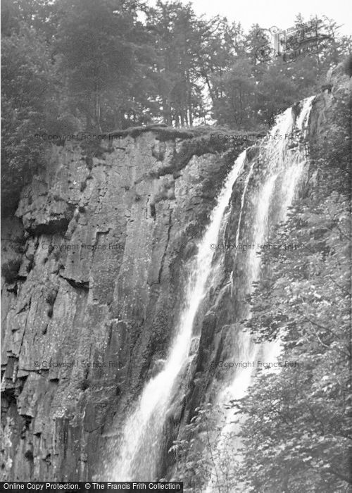 Photo of Llanrhaeadr Ym Mochnant, The Waterfall c.1955
