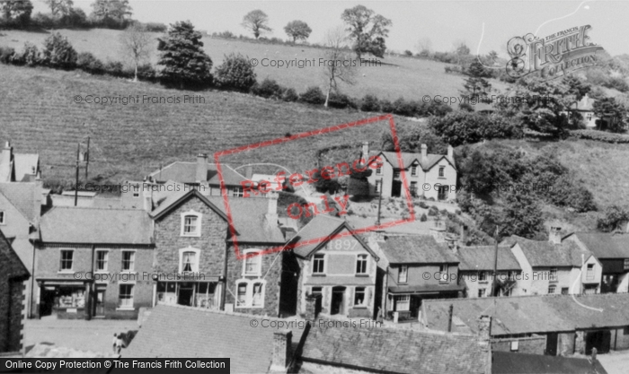 Photo of Llanrhaeadr Ym Mochnant, View From Church Tower c.1960