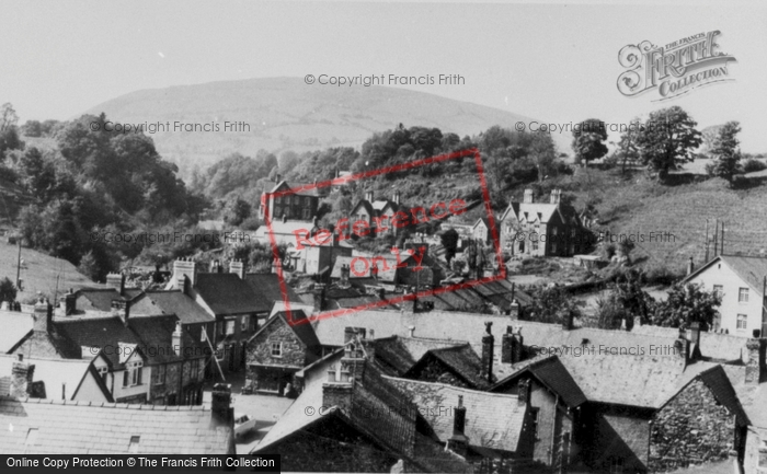Photo of Llanrhaeadr Ym Mochnant, View From Church Tower c.1960
