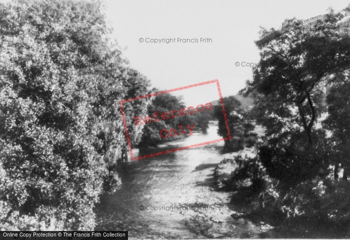 Photo of Llanrhaeadr Ym Mochnant, View From Tanat Bridge c.1950