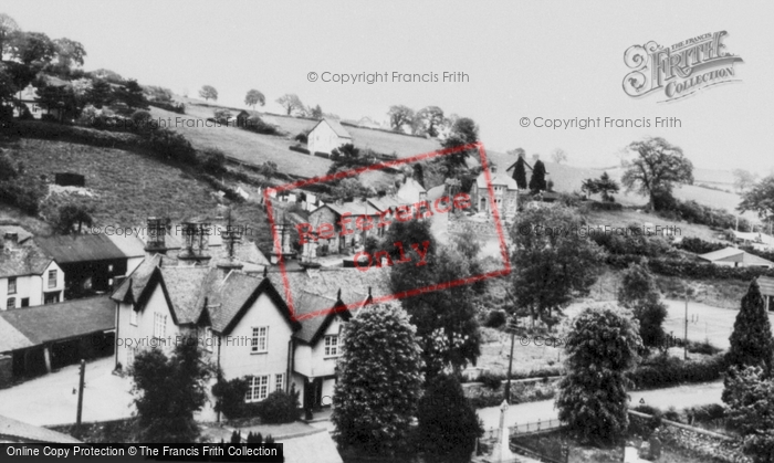 Photo of Llanrhaeadr Ym Mochnant, View From The Church Tower c.1960