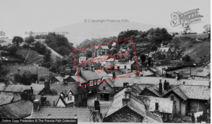 Photo of Llanrhaeadr Ym Mochnant, View From The Church Tower c.1960