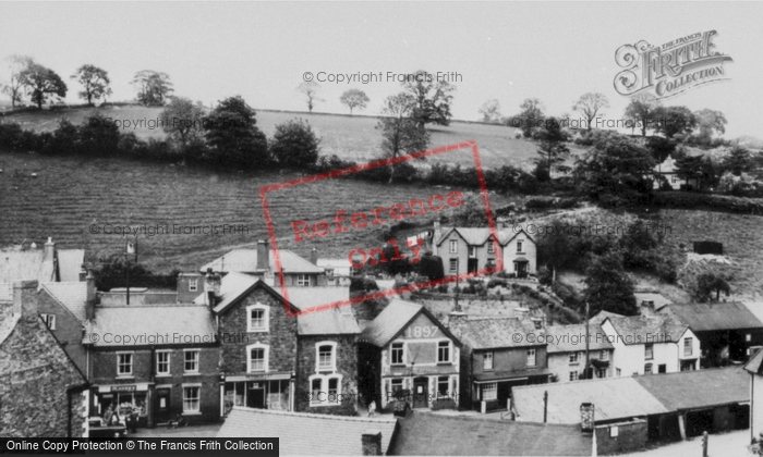 Photo of Llanrhaeadr Ym Mochnant, View From The Church Tower c.1960