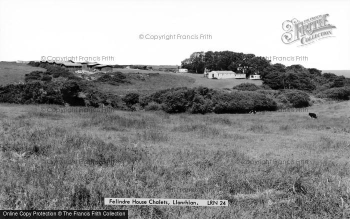 Photo of Llanrhian, Felindre House Chalets c.1960