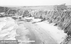 Traeth Llyfn Beach c.1960, Llanrhian