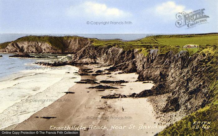 Photo of Llanrhian, Traeth Llyfn Beach c.1960