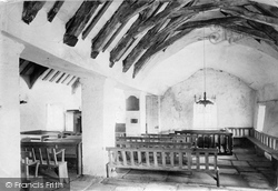 Church Interior 1895, Llanrhychwyn