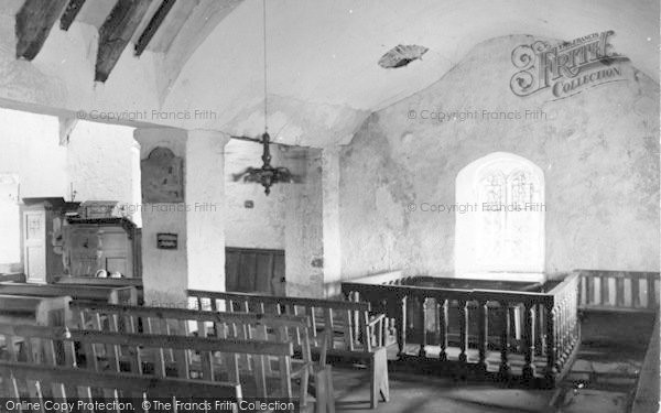 Photo of Llanrhychwyn, Church Interior c.1890