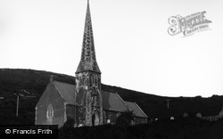 St Rhuddlad Church c.1935, Llanrhyddlad