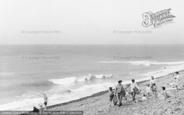 Photo of Llanrhystud, A Family Outing c.1960