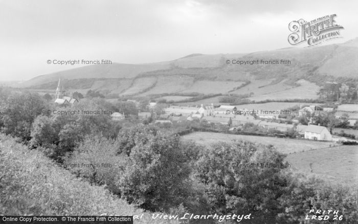 Photo of Llanrhystud, General View c.1955