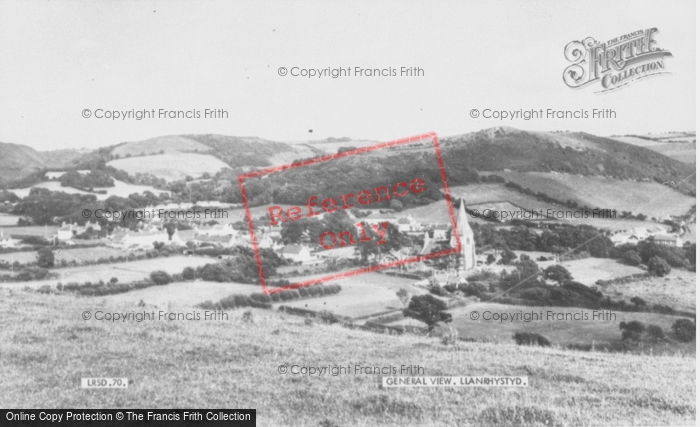 Photo of Llanrhystud, General View c.1965