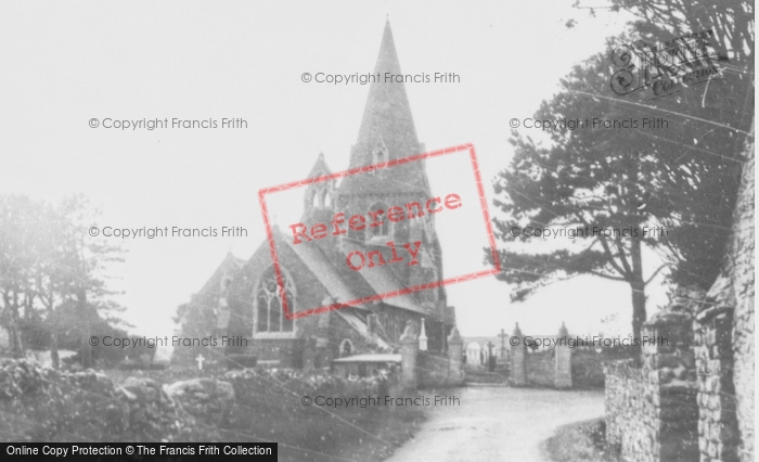 Photo of Llanrhystud, St Rhystud's Church c.1955