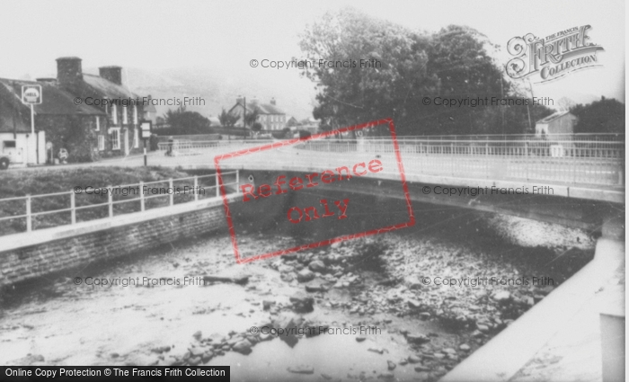 Photo of Llanrhystud, The Bridge c.1960