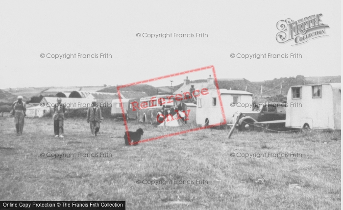 Photo of Llanrhystud, View From The Beach c.1950