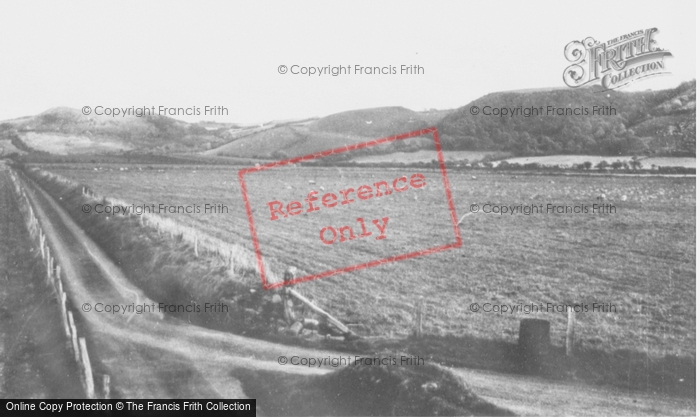 Photo of Llanrhystud, View From The Beach c.1955