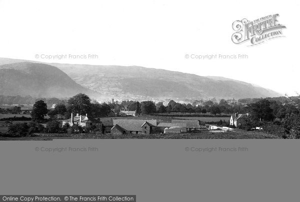 Photo of Llanrwst, Cae'r Milwr, Conway Valley 1895