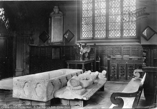 Photo of Llanrwst, Church, Gwydyr Chapel 1892