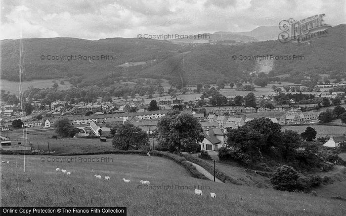 Photo of Llanrwst, General View 1952