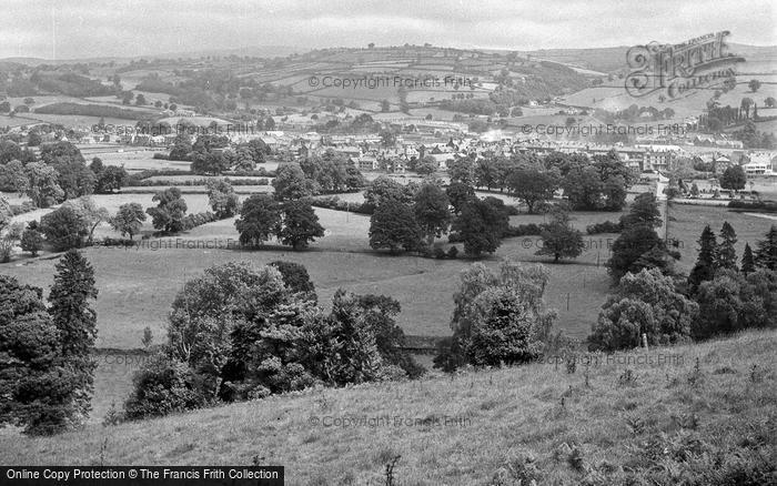 Photo of Llanrwst, General View 1952