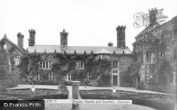 Gwydyr Castle And Sundial c.1950, Llanrwst