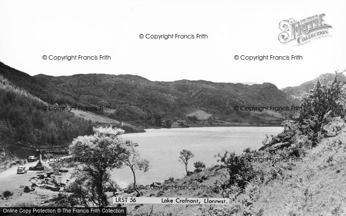 Photo of Llanrwst, Lake Crafnant c.1960