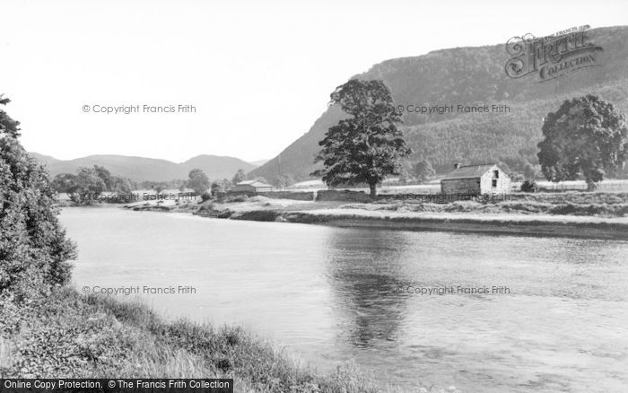 Photo of Llanrwst, River Conway And Bridge c.1935