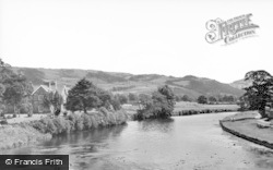 River Conway And Glan-Y-Borth c.1935, Llanrwst