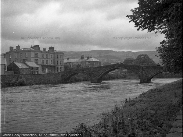 Photo of Llanrwst, The Bridge And River Conwy 1952