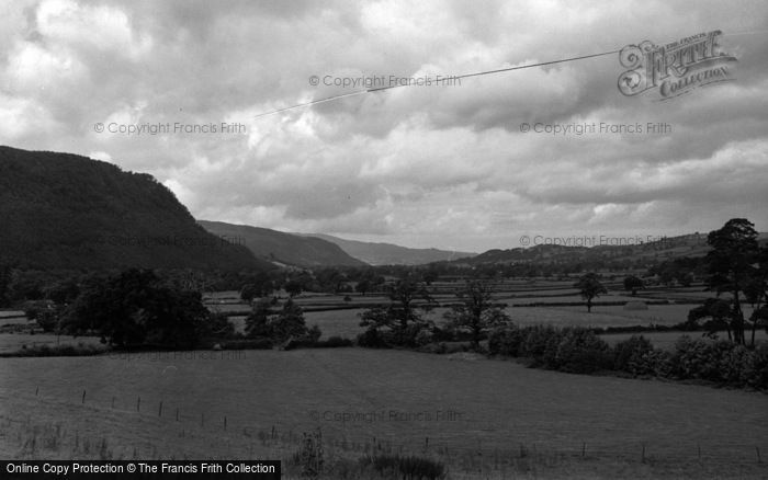 Photo of Llanrwst, The Conway Valley From Oaklands c.1953