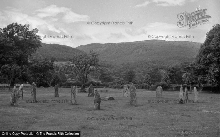 Photo of Llanrwst, The Druids Circle 1952