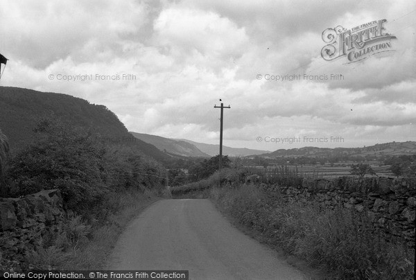Photo of Llanrwst, The Road To Oaklands, Yha c.1953