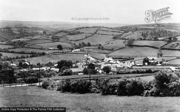 Photo of Llansannan, General View c.1955