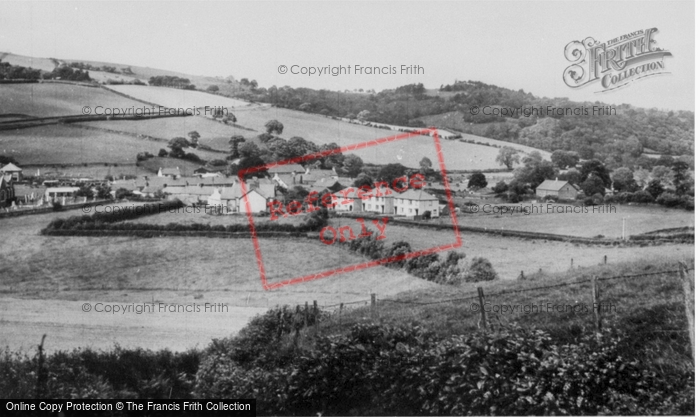 Photo of Llansannan, General View c.1955