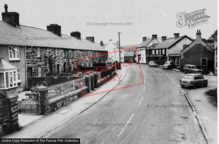 Photo of Llansannan, Main Road c.1960