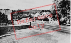 Main Road From The Bridge c.1955, Llansannan
