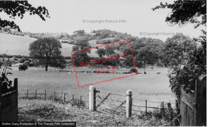 Photo of Llansannan, The Hills c.1955