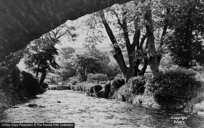 Photo of Llansannan, The River c.1955