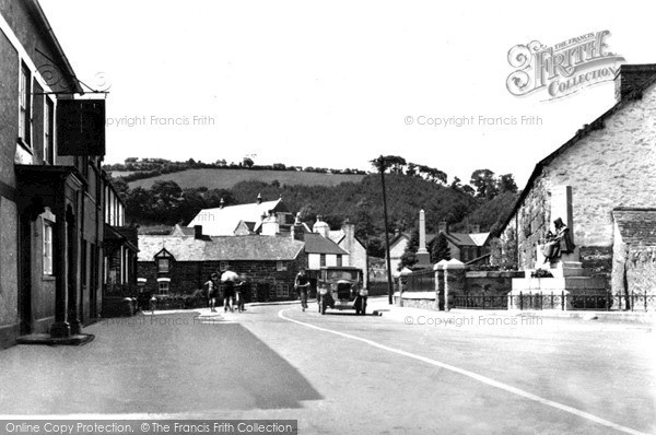 Photo of Llansannan, The Village c.1955