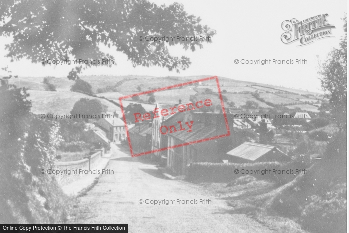 Photo of Llansawel, The Village c.1950