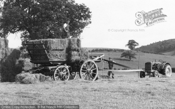 Photo of Llansilin, Harvesting 1951