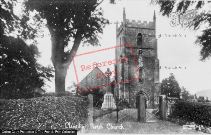 Photo of Llansilin, St Silin's Church c.1950