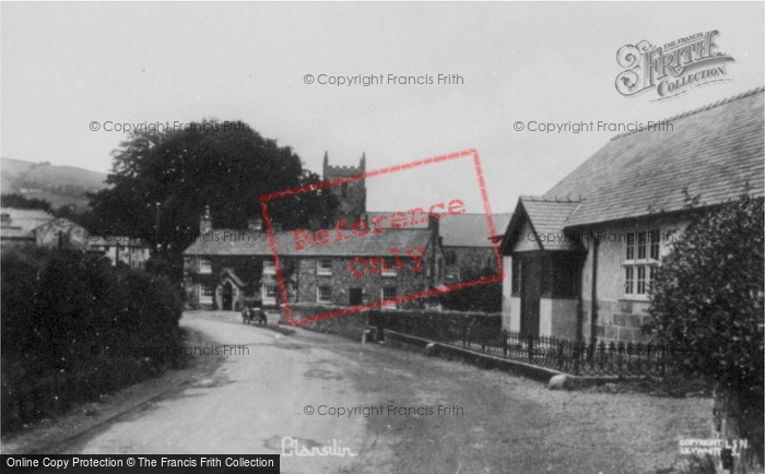 Photo of Llansilin, The Village c.1950