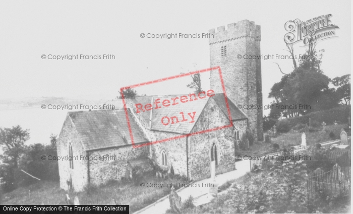 Photo of Llanstadwell, St Tudwal's Church c.1955