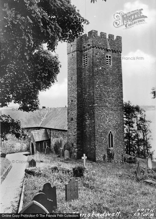 Photo of Llanstadwell, St Tudwal's Church c.1955