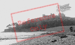 Castle From The Beach 1893, Llansteffan